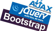 AJAX, jQuery, Bootstrap